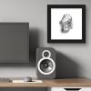 image:imageTrends International Gallery Pops Star Wars Saga  Return of the Jedi Admiral Ackbar Sketch Wall Art Wall Poster 1200 x 1200 Black Frame VersionBlack Frame Version