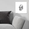 image:imageTrends International Gallery Pops Star Wars Saga  Return of the Jedi Admiral Ackbar Sketch Wall Art Wall Poster 1200 x 1200 Black Frame VersionUnframed Version