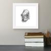 image:imageTrends International Gallery Pops Star Wars Saga  Return of the Jedi Admiral Ackbar Sketch Wall Art Wall Poster 1200 x 1200 Black Frame VersionWhite Frame Version