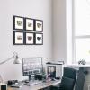 image:imageTrends International Gallery Pops Star Wars Saga  Return of the Jedi Millennium Falcon Sketch Wall Art Wall Poster 1200 x 1200 Black Frame VersionBlack Frame Version