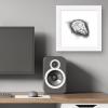 image:imageTrends International Gallery Pops Star Wars Saga  Return of the Jedi Millennium Falcon Sketch Wall Art Wall Poster 1200 x 1200 Black Frame VersionWhite Frame Version