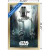 image:imageTrends International Star Wars Rogue One  Siege Wall Poster 22375 x 34 Black Framed VersionGold Framed Version