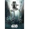 image:imageTrends International Star Wars Rogue One  Siege Wall Poster 22375 x 34 Black Framed VersionPremium Unframed Version