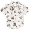 image:imageSTAR WARS Hawaiian Button Down Dress Shirt Toddler to Big Kid Sizes 2T  1820Light Gray