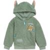 image:imageSTAR WARS The Mandalorian Grogu Cozy Sherpa Cosplay Hoodie Newborn to Big Kid Sizes 03 Months  1416Green