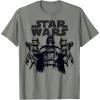 image:imageStar Wars Darth Vader And Stormtroopers TShirtOlive Heather