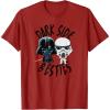 image:imageStar Wars Darth Vader and Stormtrooper Best Friend TShirtCranberry Red