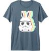 image:imageStar Wars Easter Stormtrooper Pastel Bunny Ears Disney Premium Triblend TShirtSlate Grey