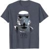 image:imageStar Wars Jedi Fallen Order Stormtrooper Portrait TShirtHeather Blue