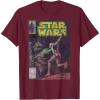 image:imageStar Wars Stormtrooper Battle Vintage Comic Book Cover TShirtBurgundy