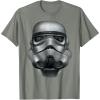 image:imageStar Wars Stormtrooper Battle Worn Helmet Graphic TShirt TShirtOlive Heather