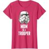image:imageStar Wars Stormtrooper Mom Is A Trooper TShirtRed Heather
