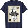 image:imageStar Wars Stormtrooper Playing Card Graphic TShirt TShirtNavy Blue