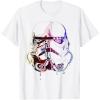 image:imageStar Wars Stormtrooper Rainbow Drip Portrait TShirtWhite
