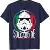 image:imageStar Wars Stormtrooper Soldado De Galactic Empire TShirtNavy Blue