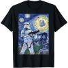 image:imageStar Wars Stormtrooper Starry Night Graphic TShirt C1 TShirtBlack