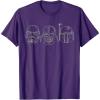 image:imageStar Wars Stormtrooper Vader Fett Helmet Trio TShirt TShirtPurple