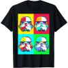 image:imageStar Wars Stormtroopers Helmet Pop Art Graphic TShirt TShirtBlack