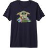 image:imageStar Wars The Mandalorian Easter Grogu Egg Hunt Winner Premium Triblend TShirtNavy Blue