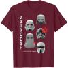 image:imageStar Wars The Mandalorian and Grogu Loyal Imperial Troopers TShirtBurgundy