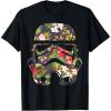 image:imageStar Wars Tropical Stormtrooper Floral Print Graphic TShirt TShirtBlack