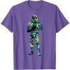 image:imageStar Wars Tropical Stormtrooper Silhouette TShirtPurple Heather