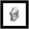 image:imageTrends International Gallery Pops Star Wars Saga  Return of the Jedi Admiral Ackbar Sketch Wall Art Wall Poster 1200 x 1200 Black Frame VersionBlack Frame Version