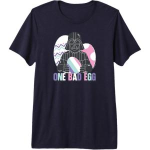 image:imageDarth Vader  Easter  One Bad Egg Premium Triblend TShirtNavy Blue