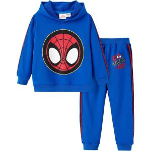 image:imageDisney Marvel SpiderMan Mickey Toy Story Cars Boy Pullover HoodieampJogger Pants Outfit Set Sweatsuit Lounge Matching Set 29YSpidermanblue