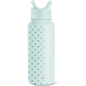 image:imageSimple Modern Summit Water Bottle with Straw Lid  Star Wars 30oz Leak Proof Stainless Steel Insulated Cup  Gifts for Him  The DarkDisney Minnie Mouse on Blue