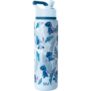 image:imageSimple Modern Summit Water Bottle with Straw Lid  Star Wars 30oz Leak Proof Stainless Steel Insulated Cup  Gifts for Him  The DarkDisney Tropical Stitch