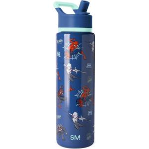 image:imageSimple Modern Summit Water Bottle with Straw Lid  Star Wars 30oz Leak Proof Stainless Steel Insulated Cup  Gifts for Him  The DarkMarvel Spiderman Mashup