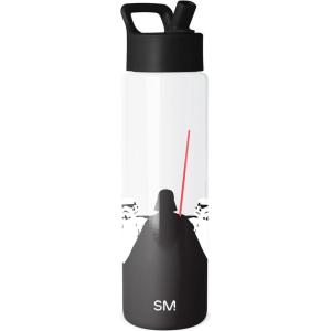 image:imageSimple Modern Summit Water Bottle with Straw Lid  Star Wars 30oz Leak Proof Stainless Steel Insulated Cup  Gifts for Him  The DarkStar Wars The Dark Side