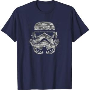 image:imageStar Wars Arctic Camo Stormtrooper Helmet TShirtNavy Blue