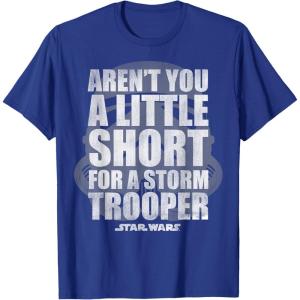 image:imageStar Wars Arent You A Little Short For A Stormtrooper TShirtRoyal Blue
