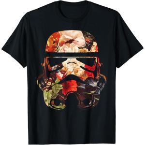 image:imageStar Wars Blooming Stormtrooper Floral Fill TShirtBlack