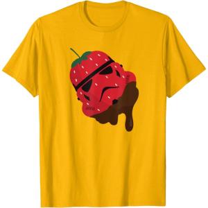image:imageStar Wars Chocolate Dipped Strawberry Stormtrooper TShirtGolden Yellow