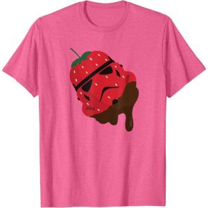 image:imageStar Wars Chocolate Dipped Strawberry Stormtrooper TShirtPink Heather