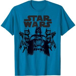 image:imageStar Wars Darth Vader And Stormtroopers TShirtSapphire Blue