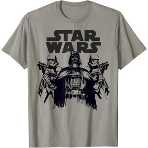 image:imageStar Wars Darth Vader And Stormtroopers TShirtSlate Grey