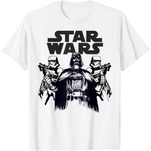 image:imageStar Wars Darth Vader And Stormtroopers TShirtWhite