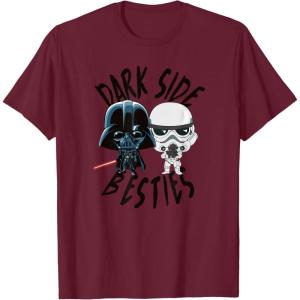 image:imageStar Wars Darth Vader and Stormtrooper Best Friend TShirtBurgundy