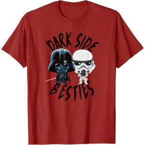image:imageStar Wars Darth Vader and Stormtrooper Best Friend TShirtCranberry Red