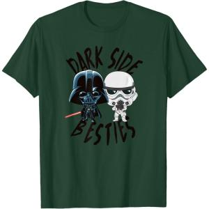 image:imageStar Wars Darth Vader and Stormtrooper Best Friend TShirtDark Green