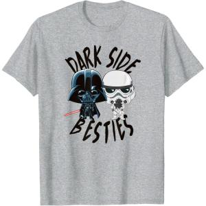 image:imageStar Wars Darth Vader and Stormtrooper Best Friend TShirtHeather Grey