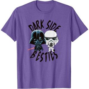 image:imageStar Wars Darth Vader and Stormtrooper Best Friend TShirtPurple Heather