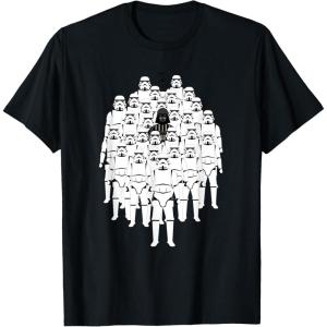 image:imageStar Wars Darth Vader and Stormtroopers Print TShirtBlack