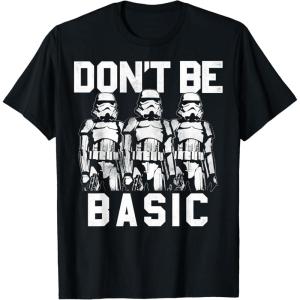 image:imageStar Wars Dont Be Basic Stormtroopers Line Up TShirtBlack