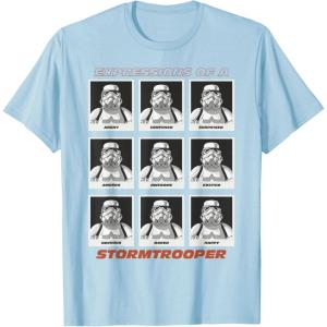 image:imageStar Wars Expressions of a Stormtrooper TShirtBaby Blue