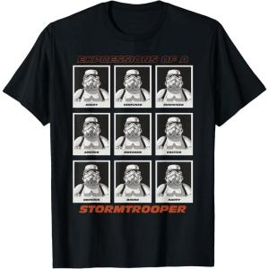 image:imageStar Wars Expressions of a Stormtrooper TShirtBlack